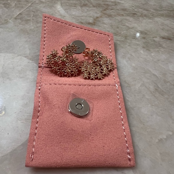 Aurate Flower Earring Back Small - Vermeil / Rose / Pair - Picture 5 of 5